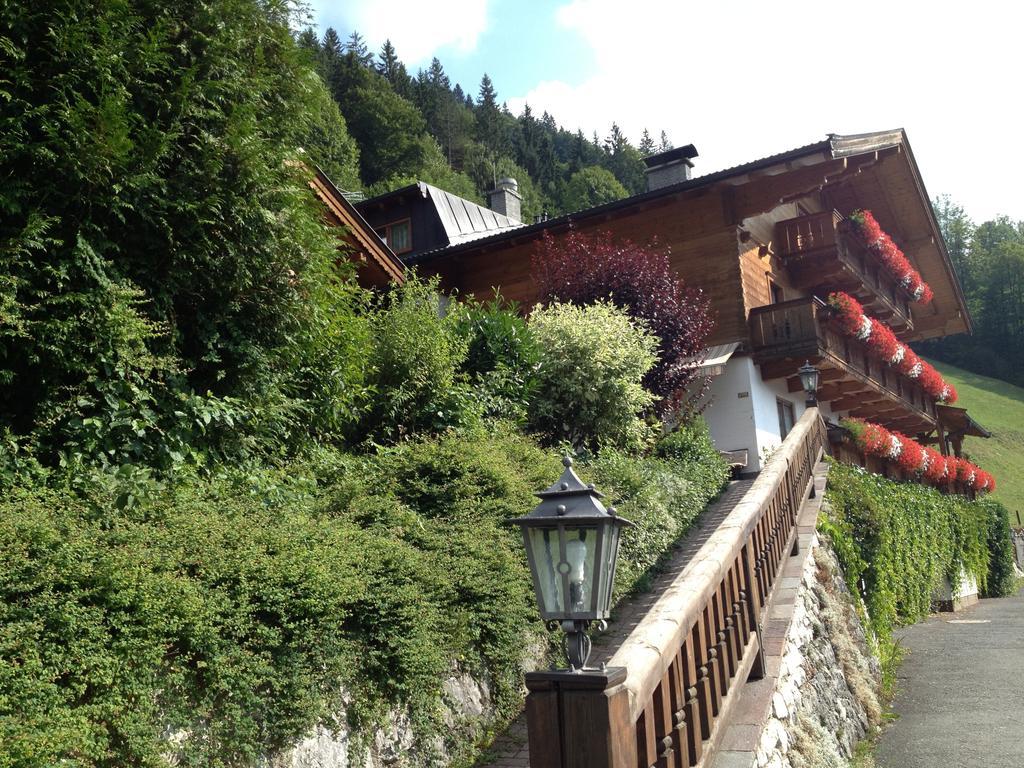 Berggasthof Hintergföll Unken Exteriör bild